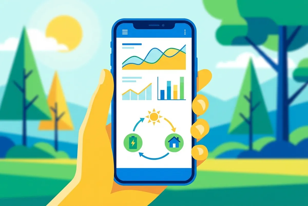 Application de gestion de l'énergie solaire