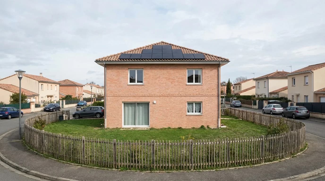 Installation solaire sur pavillon en Haute-Garonne