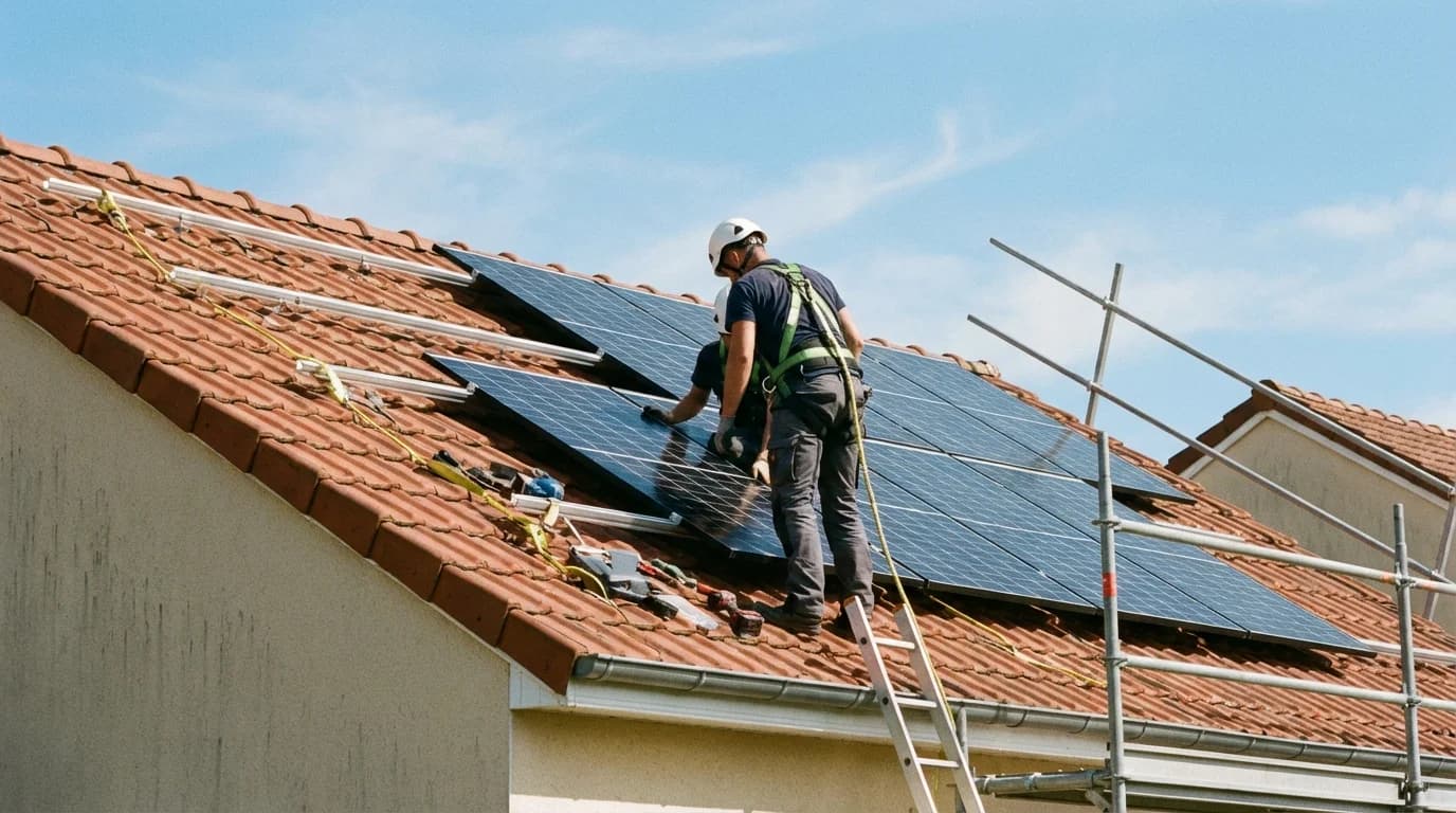 Pose de panneaux solaires en Nouvelle-Aquitaine