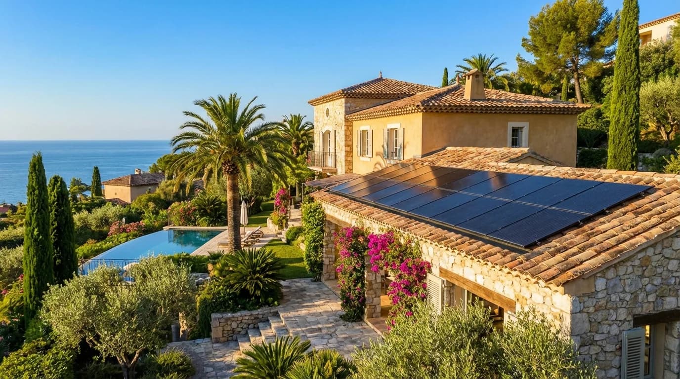 Panneaux solaires à Saint-Laurent-du-Var